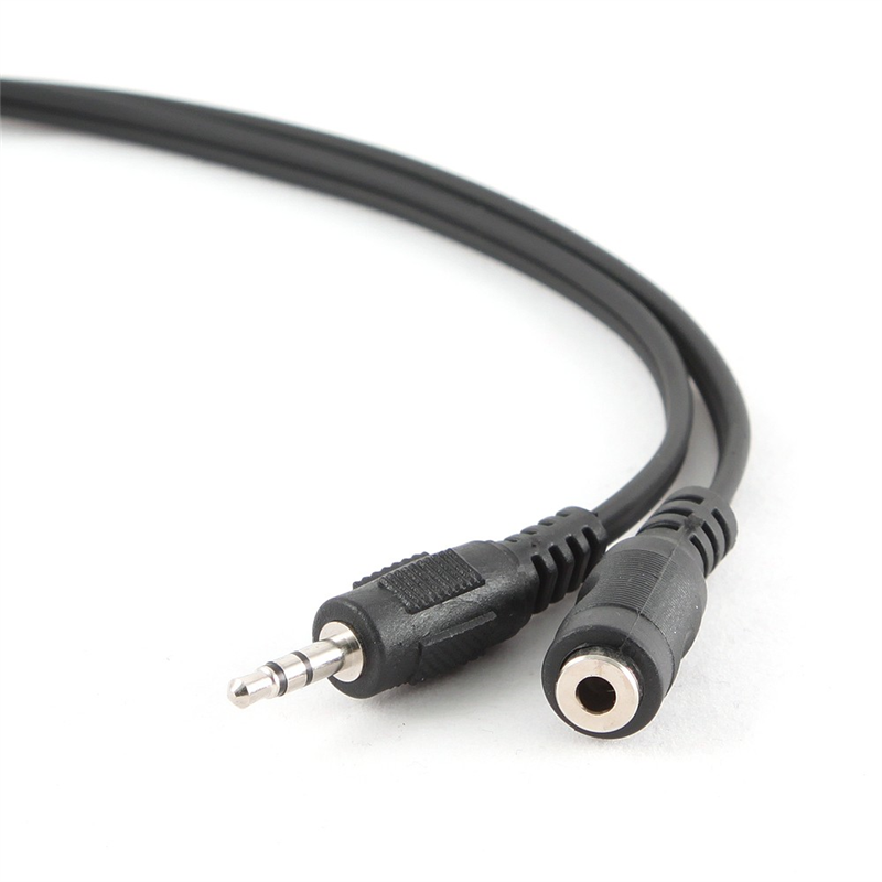 Rallonge audio stéréo jack 3.5 mm - M / F - Noir - 3 m