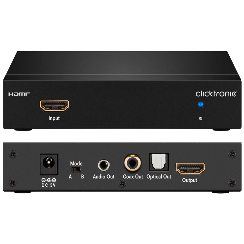 HDMI Audio Extracteur CLICKTRONIC