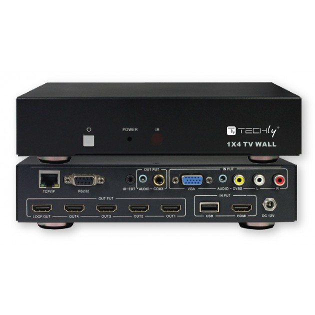 Convertisseur HDMI mur d`image 1 x 4