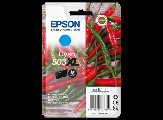 Cartouche EPSON 503XL (C13T09R24010) cyan - cartouche d'encre de