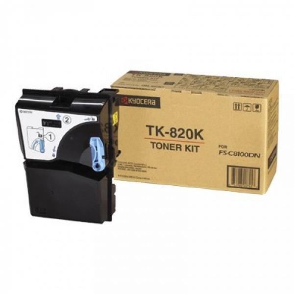 Cartouche de Toner Noir 15 000 pages TK820K