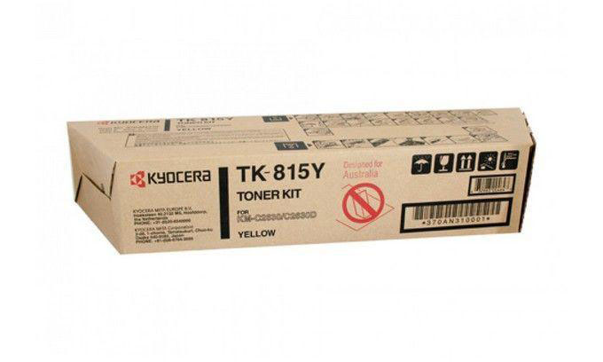 Cartouche de Toner Yellow 20 000 pages TK815Y