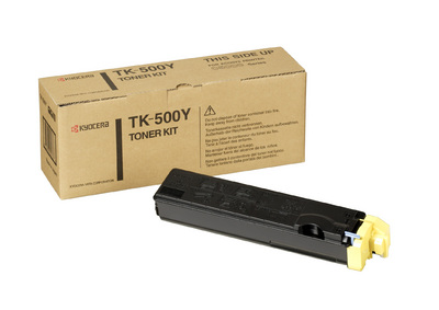 Cartouche de Toner Yellow 8 000 pages TK500Y