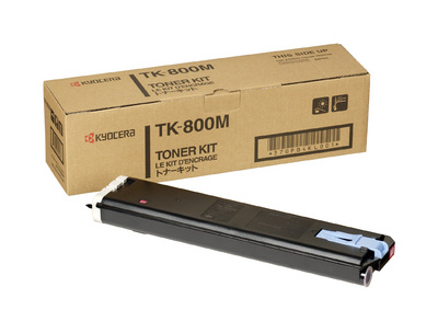 Cartouche de Toner Magenta 10 000 pages TK800M