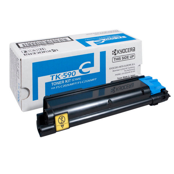 Cartouche de Toner Cyan 5 000 pages TK590C