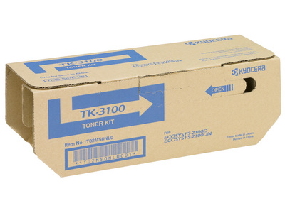 Cartouche de Toner Noir 12 500 pages TK3100