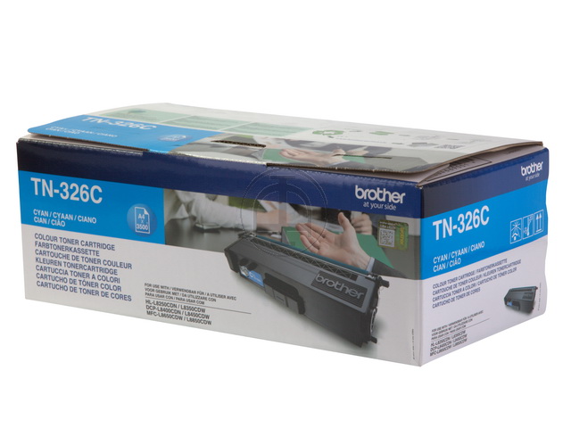 Cartouche de Toner Cyan 3 500 pages TN326C