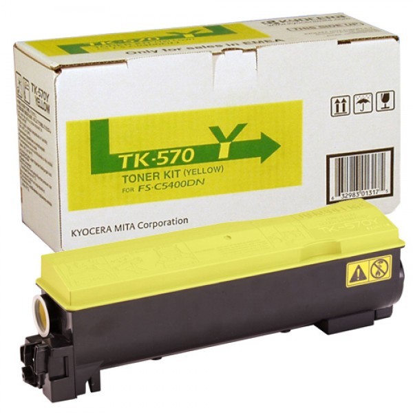 Cartouche de Toner Yellow 12 000 pages TK570Y