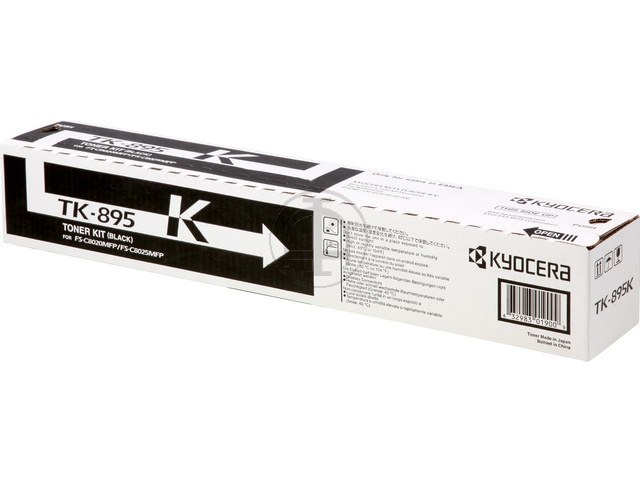 Cartouche de Toner Noir 12 000 pages TK-895K